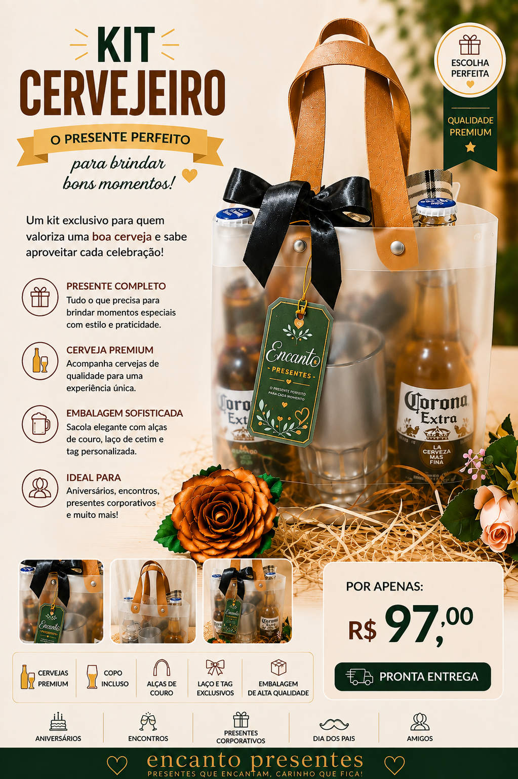 Kit cervejeiro 
